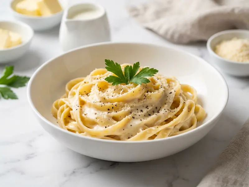 Creamy Fettuccine Alfredo