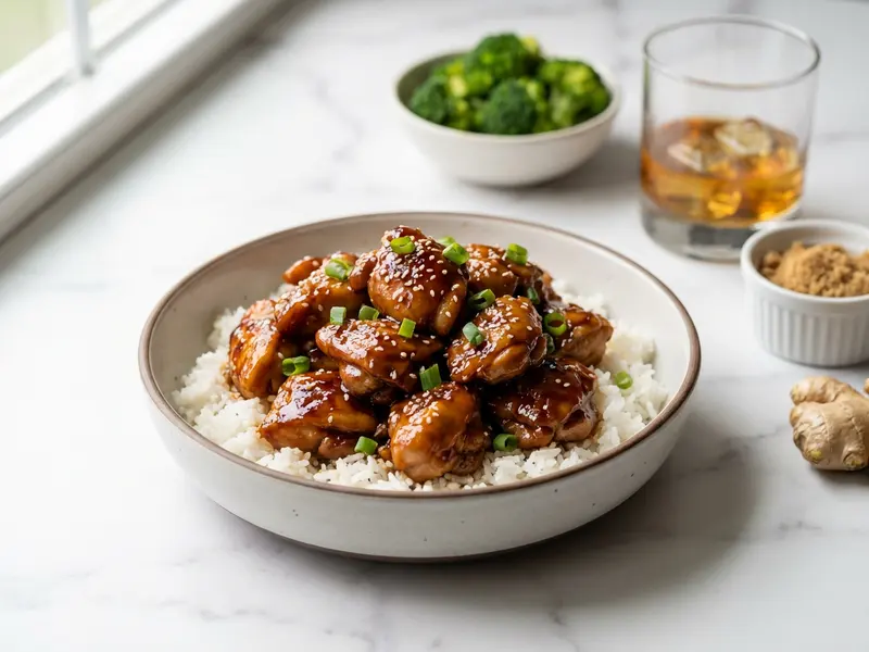 Bourbon Chicken