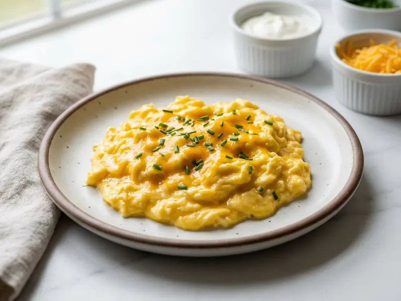 Perfect Creamy Scrambled Eggs