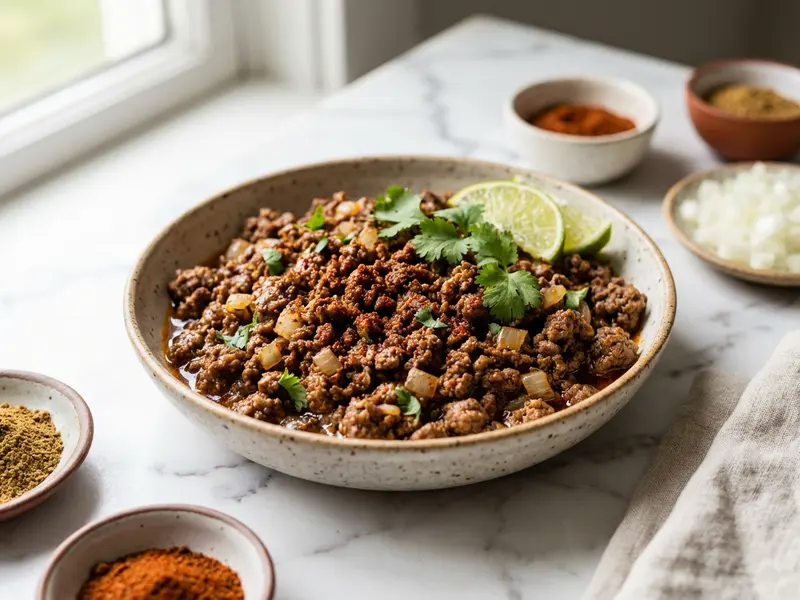 Seasoned Taco Beef