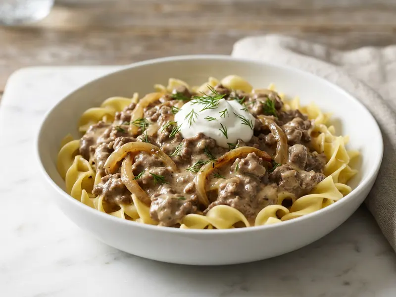 Classic Beef Stroganoff