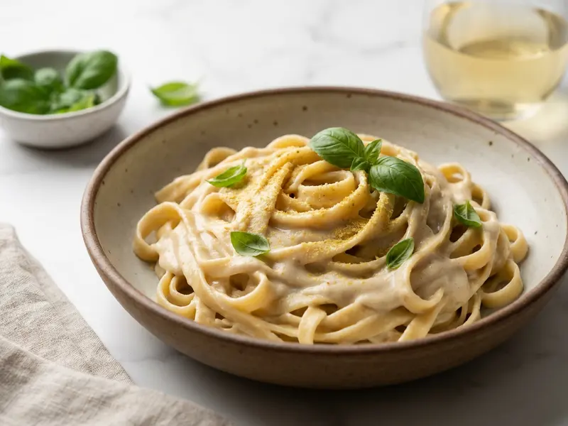 Creamy Vegan Tofu Alfredo Sauce
