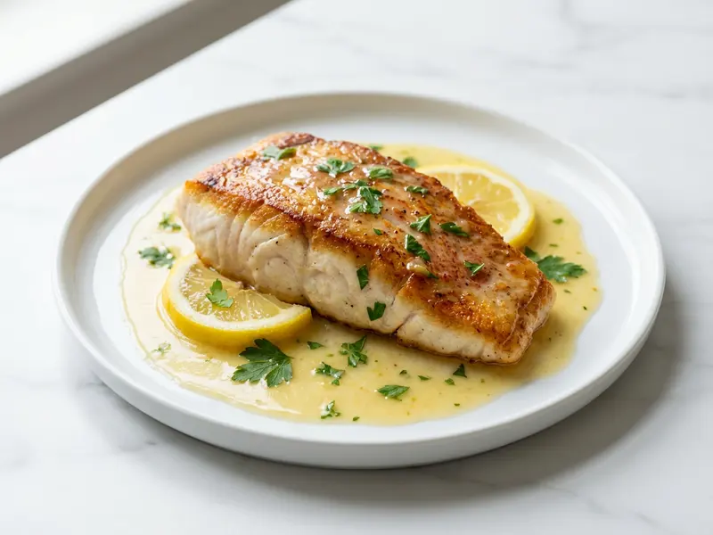 Red Snapper with Lemon Butter