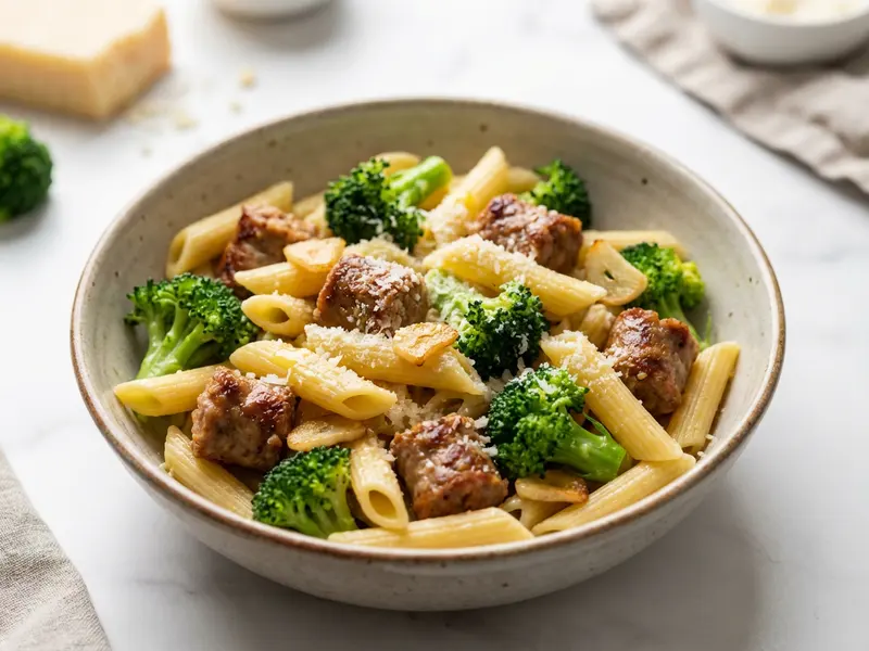 Sweet Italian Sausage Penne