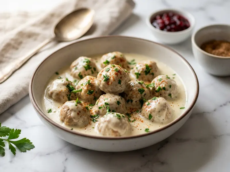 Swedish Turkey Meatballs