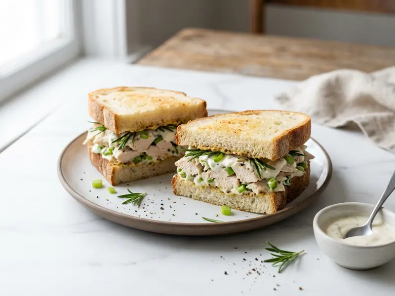 Rosemary Chicken Salad Sandwiches