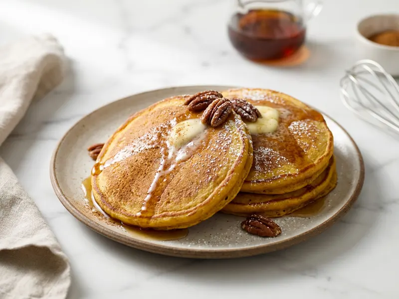 Easy Pumpkin Pancakes