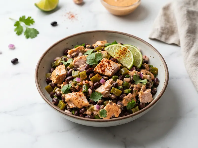 Black Bean Tuna Salad