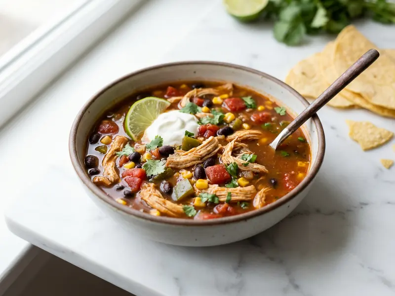 Chicken Enchilada Soup