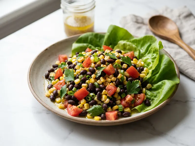 Black Bean Corn Tomato Salad