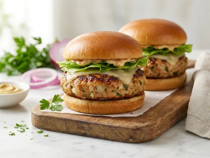 Perfect Chicken Burgers