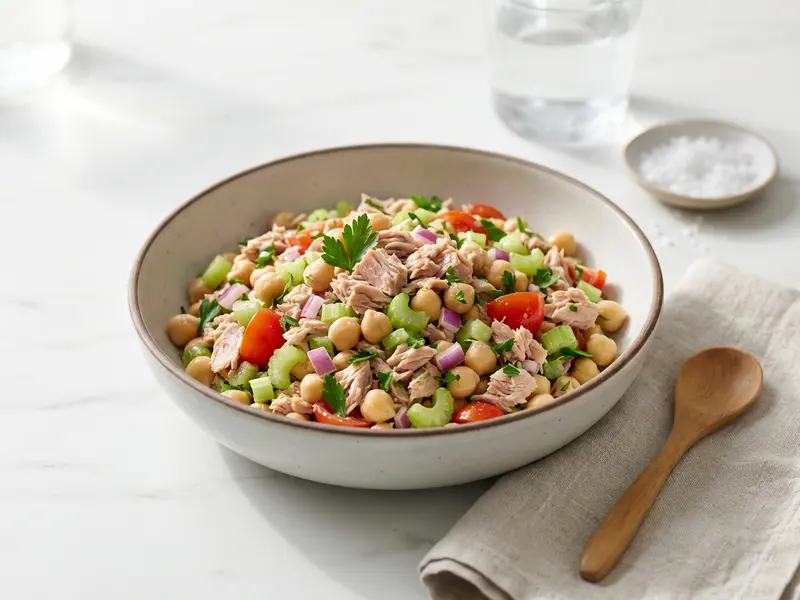 Tuna and Chickpea Salad