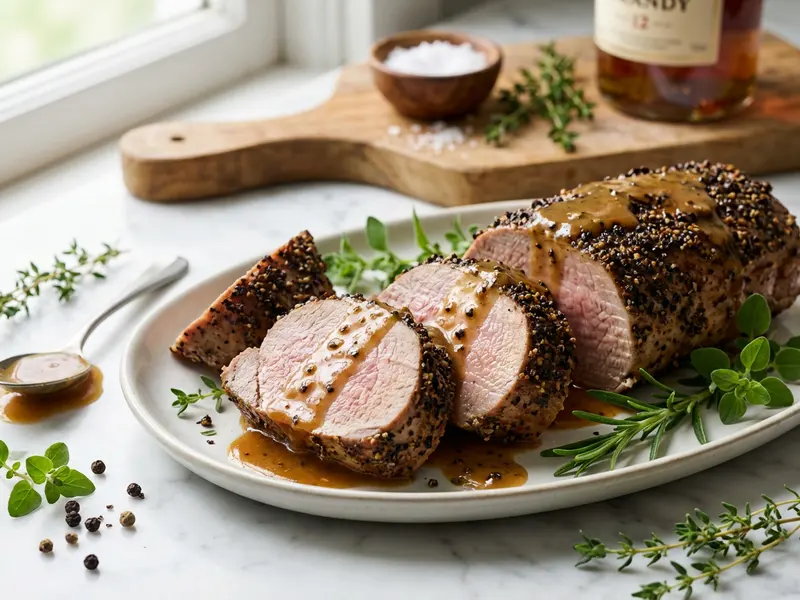 Peppercorn Pork Tenderloin