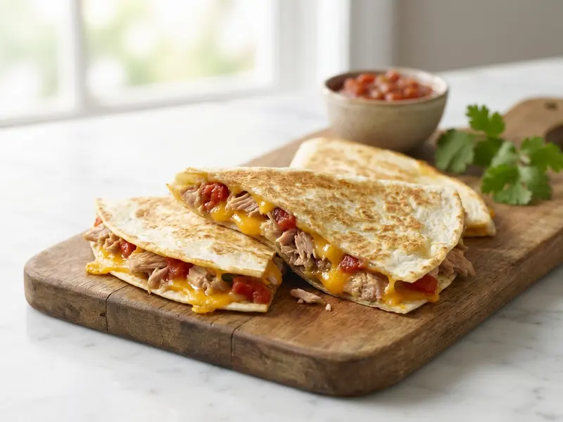 Tuna Quesadilla