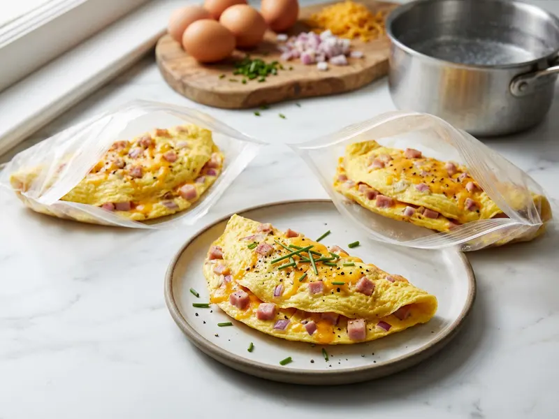 Omelets in a Bag