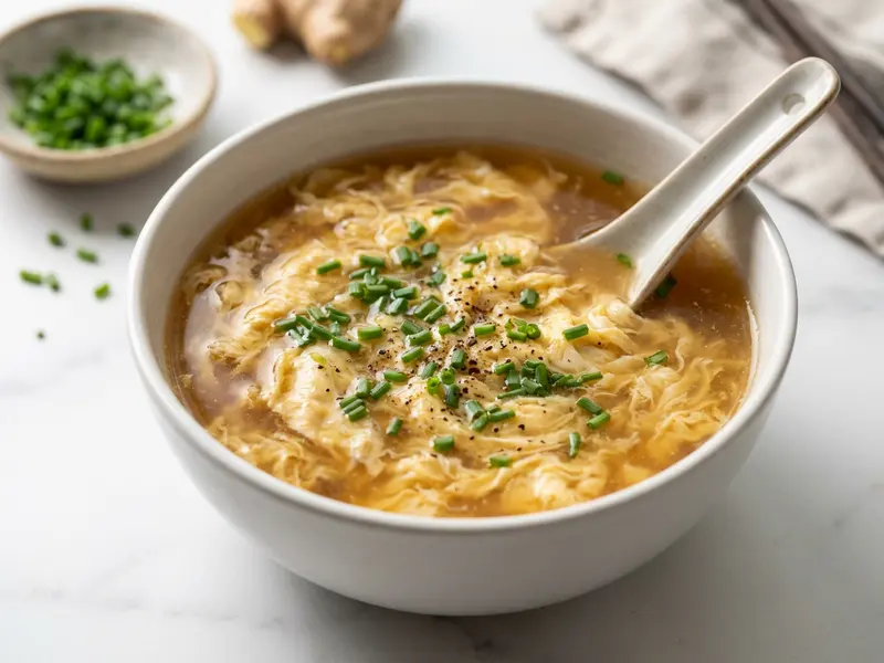 Restaurant Style Egg Drop Soup