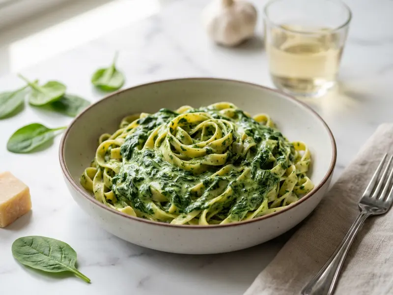 Creamy Spinach Pasta Sauce