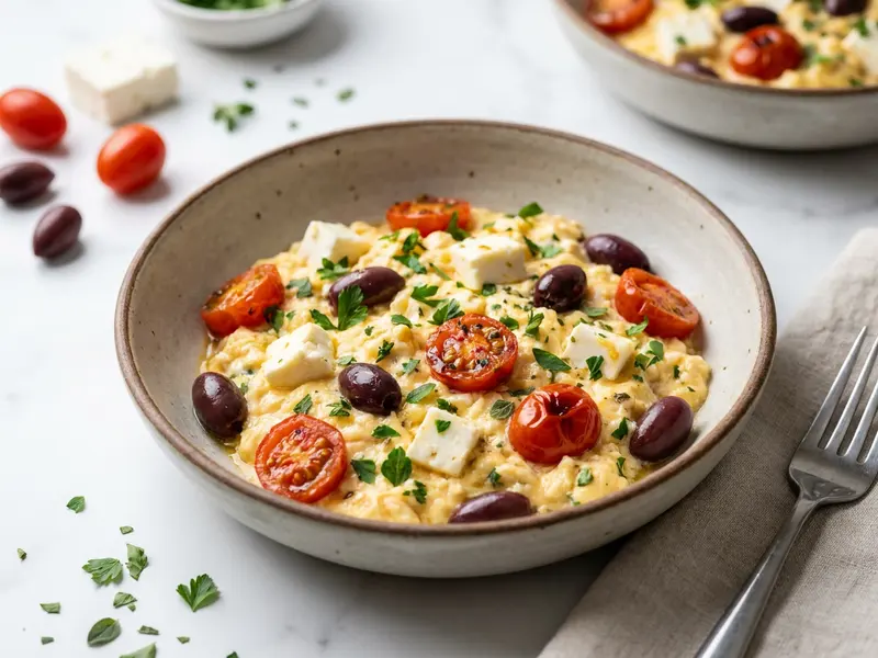 Greek Scrambled Eggs