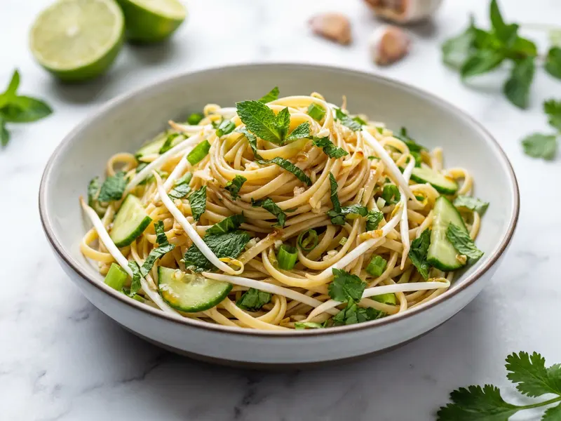 Thai Cold Pasta Salad