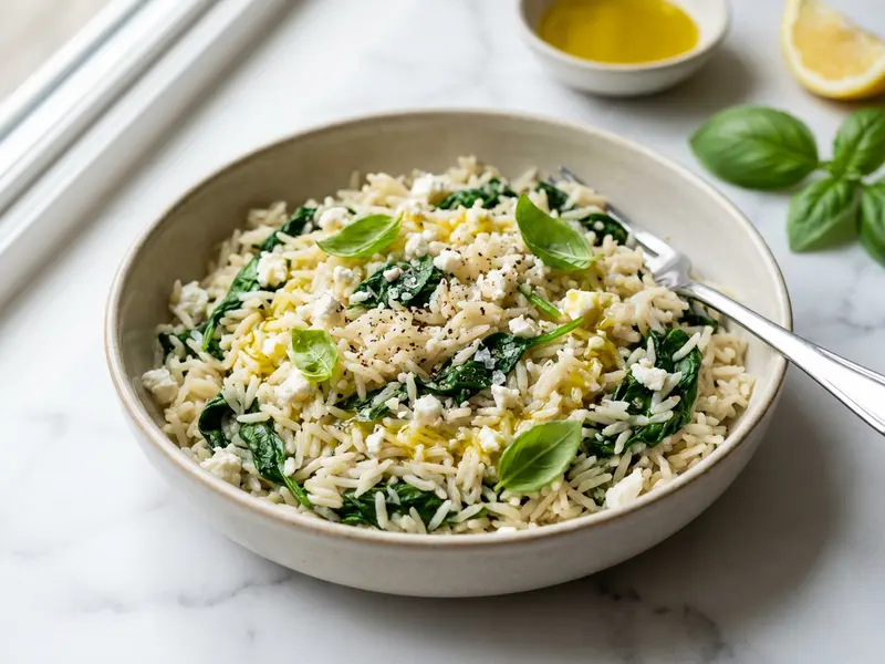 Greek Spinach Rice