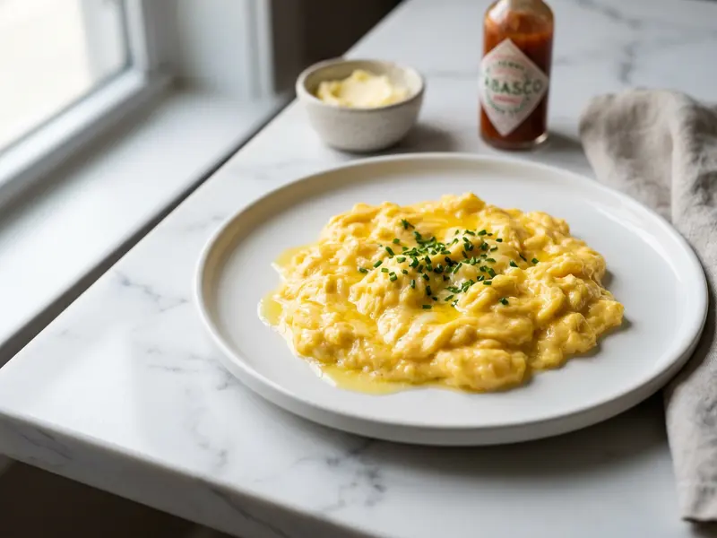 Creamy Scrambled Eggs