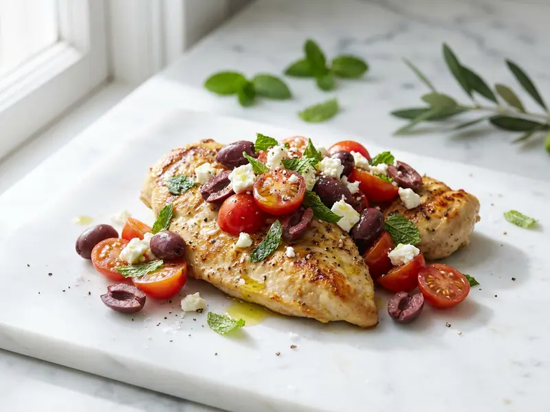 Greek Chicken Cutlets
