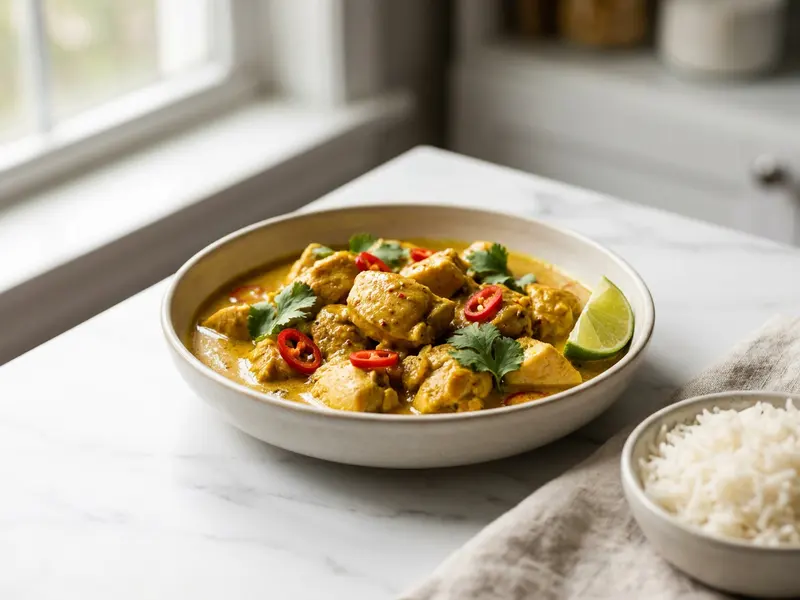 Coconut Curried Chicken