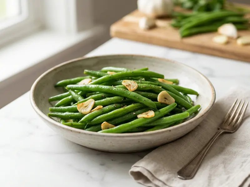 Garlic Green Beans