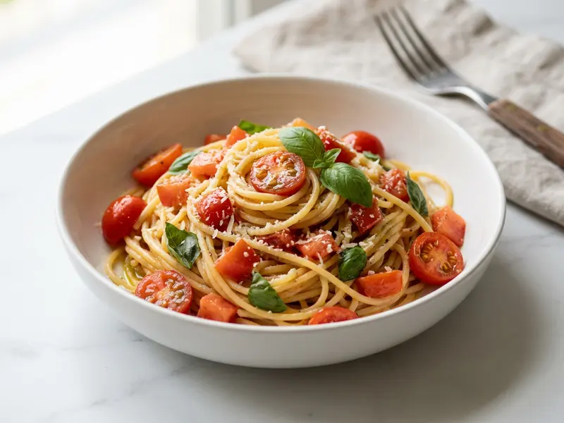 Fresh Tomato Basil Pasta