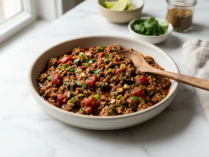 Turkey Burrito Filling