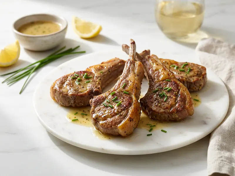 Lemon Pepper Lamb Cutlets