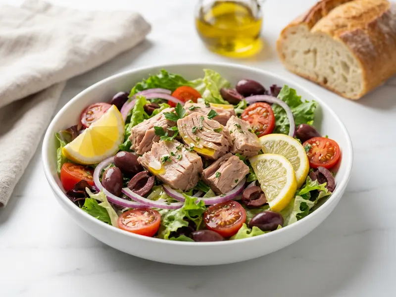 Mediterranean Tuna Salad