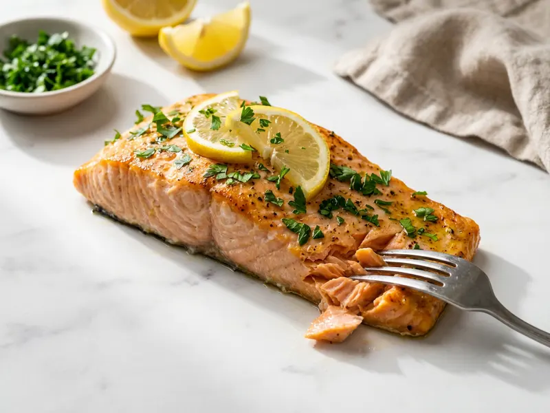 Lemony Baked Salmon