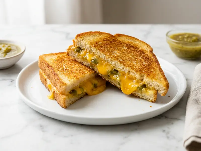 Green Chili Grilled Cheese