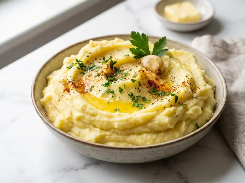 Supreme Garlic Mashed Potatoes