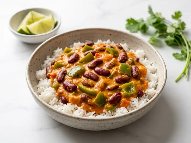 Spicy Thai-Style Beans with Coconut Milk