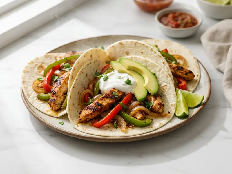 Chicken or Beef Fajitas