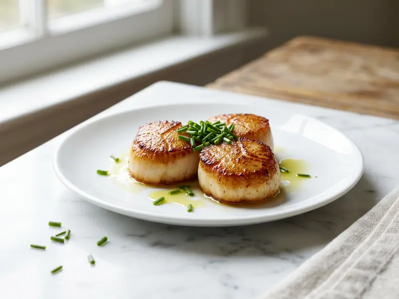 Pan-Seared Sea Scallops