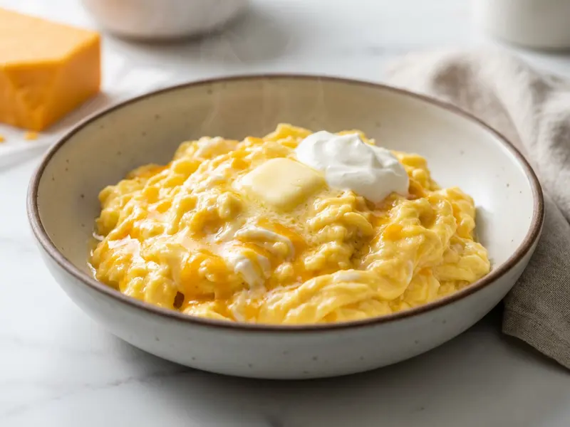 Creamy Scrambled Eggs