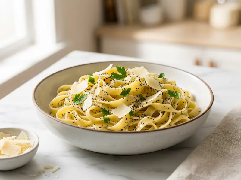 Poppy Seed Pasta