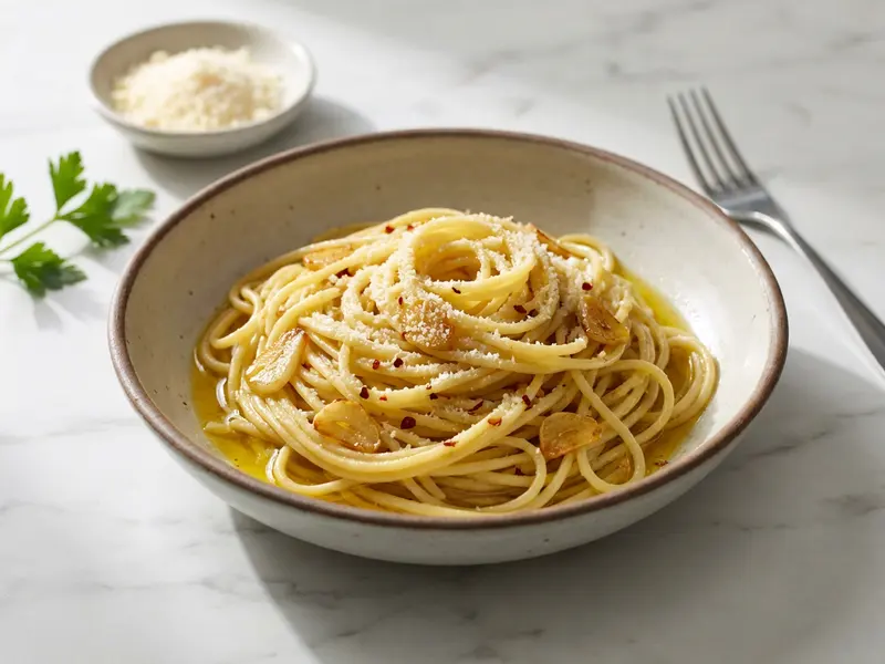 Garlic Parmesan Pasta