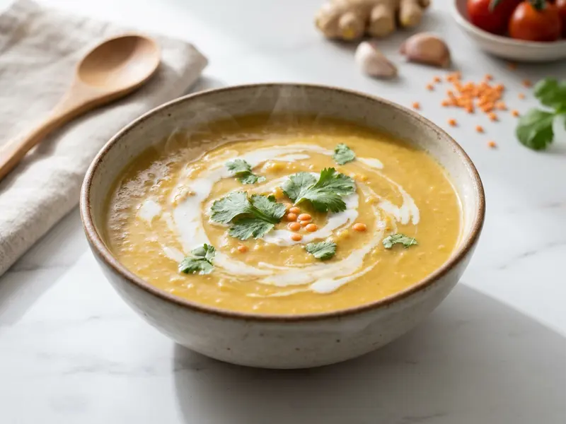 Coconut Lentil Soup