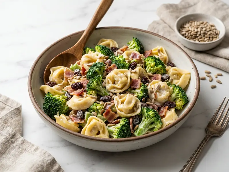 Broccoli and Tortellini Salad