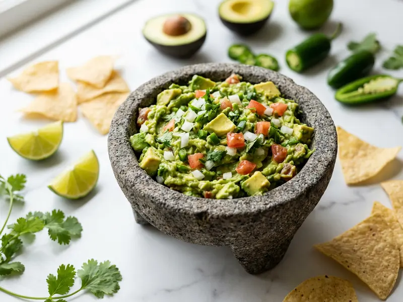 Classic Mexican Guacamole