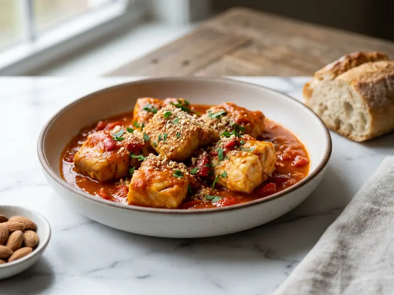 Spanish Braised Monkfish