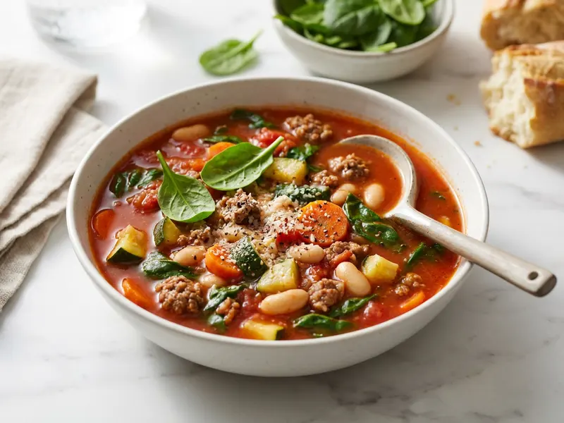 Italian Beef and Vegetable Soup