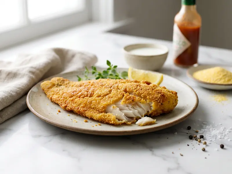 Southern Cornmeal Crusted Catfish