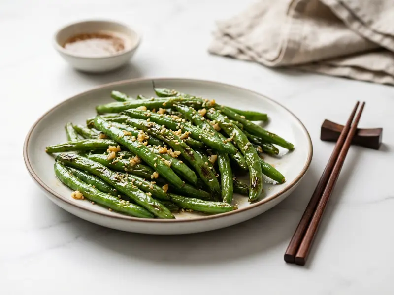 Chinese-Style Sautéed Green Beans