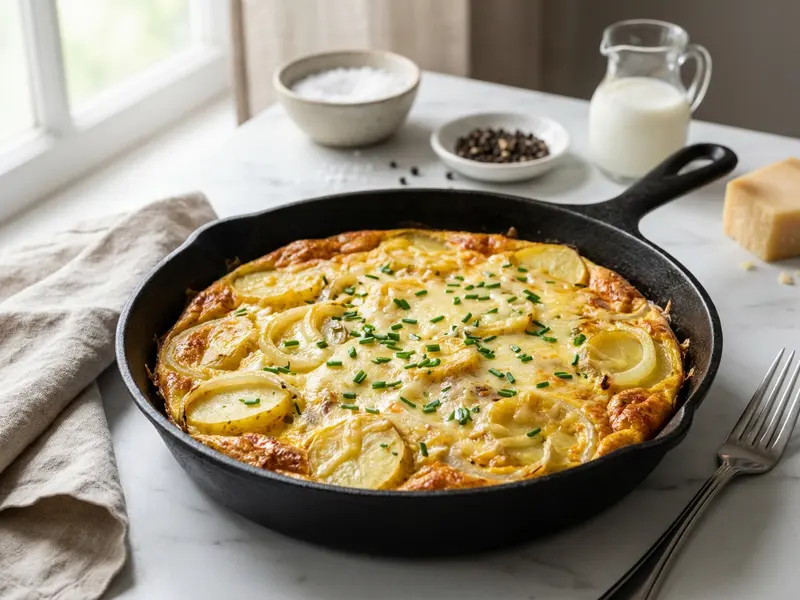 Frittata z ziemniakami
