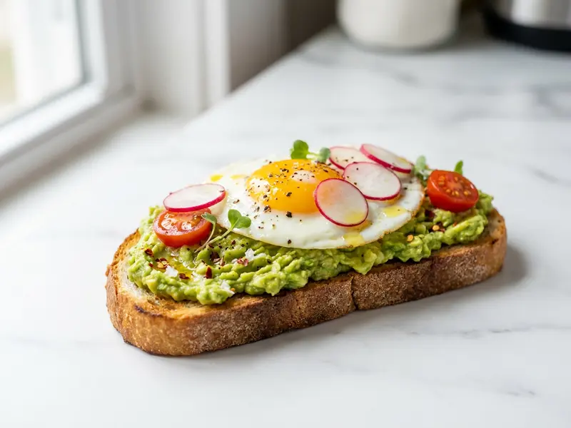 Tost z awokado